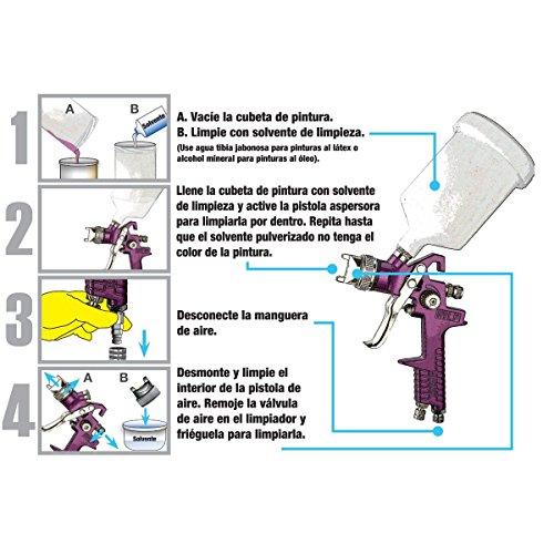 Central Pneumatic Central Pneumatic 47016 High Volume Low Pressure Gravity Feed Spray Gun, 20 oz