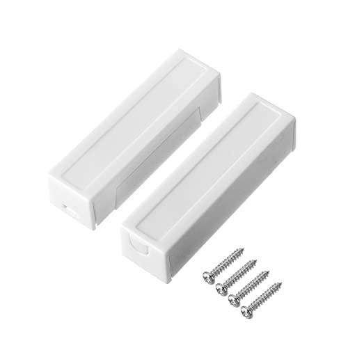 Fielect Fielect MC-44b Surface Mount Wired NC Door Contact Sensor Alarm Magnetic Reed Switch White
