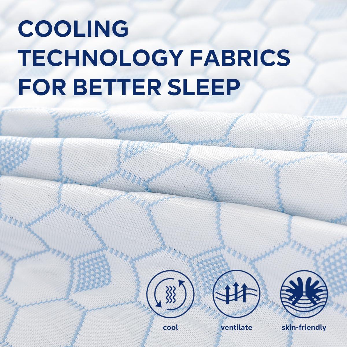 Gelsea Gelsea Full Mattresses,10 Inch Full Size Mattresses in a Box, Gel Memory Foam Mattress for Cool Sleep High Density Foam Support & Improve Sleep Mattresses, Pressure Relief, Medium Firm