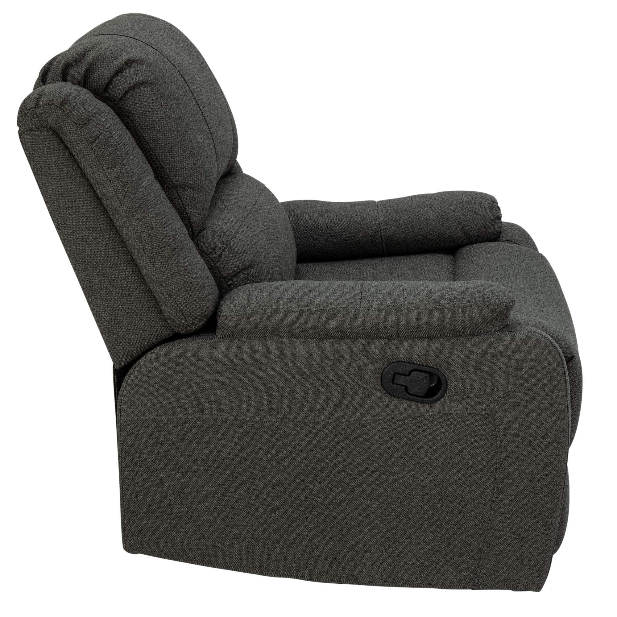 RecPro RecPro Charles Collection | 30\" Zero Wall RV Recliner | Wall Hugger Recliner | RV Living Room (Slideout) Chair | RV Furniture | RV Chair | Cloth (Fossil, 1 Chair)