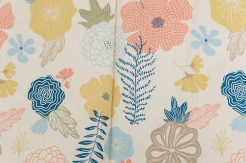 Beddy's Beddy's Flower Blossoms Girls Durable Zipper Bedding for Kids, Bed in a Bag, Floral Sheets and Comforter, Easy to Make and Wash, Includes Pillowcase and Pillow Sham, Super Soft All Season