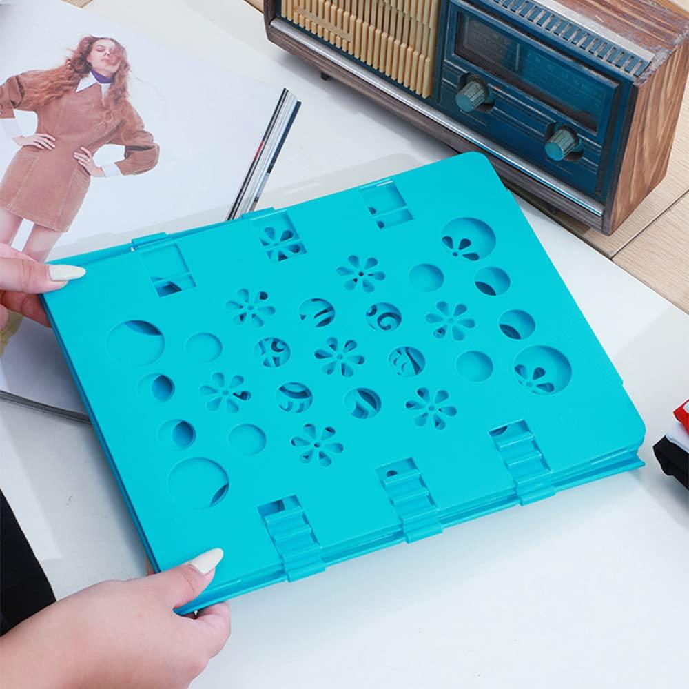 TopHomer TopHomer t Shirt Folder Clothes Folding Board Plastic Laundry Folder Home Storage Tool for Adults and Children 11.42 * 8.66 * 1.96 inches (Red)