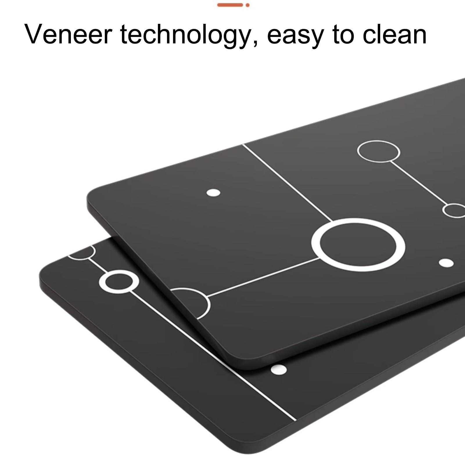 SKINII Coffee Table Square Coffee Tables Simple Modern Center Table for Living Room Home Office, for Storage and Display 2 Tier Sofa Table, Sturdy and Easy Assembly