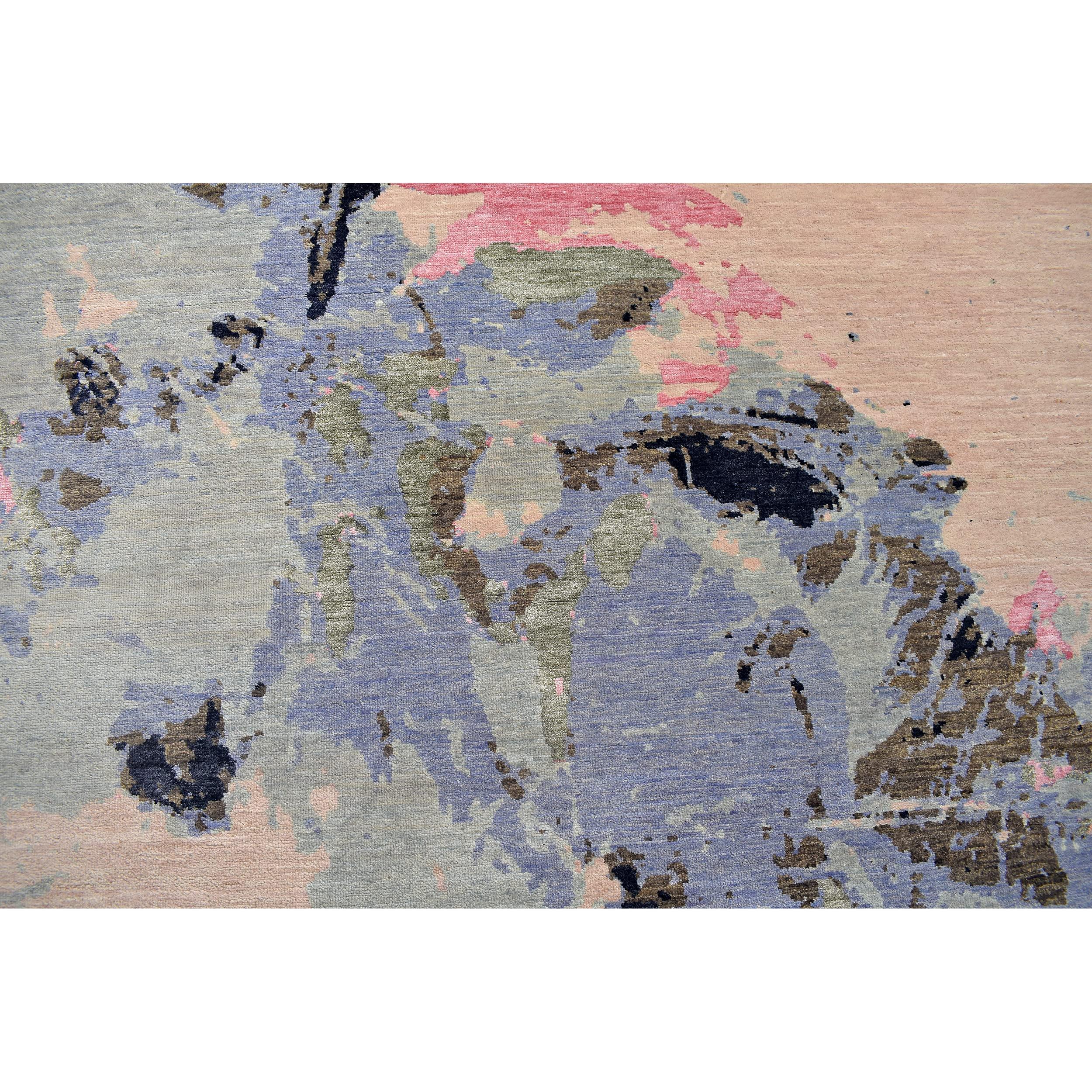 THE RUGS STORE THE RUGS STORE Hand Knotted Rug Wool Area Rugs Handmade Modern Rugs 8x10 Rug Living Room Carpet