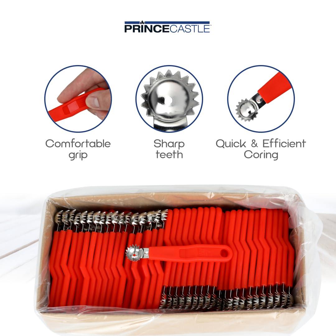 Prince Castle Prince Castle Tomato Core-it - Efficient Coring of Tomatoes in Commercial Kitchens, Restaurants, Home Kitchens and More (Pack of 144)