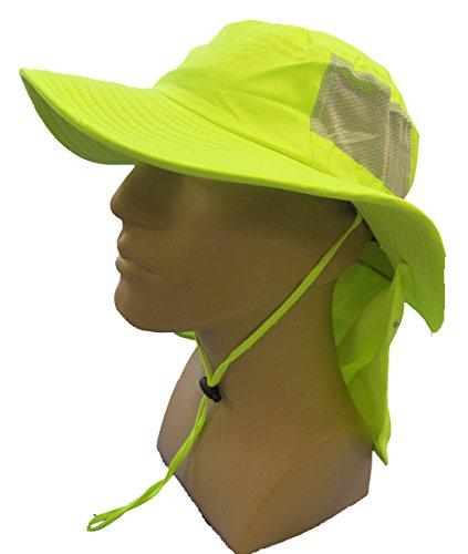 OccuNomix OccuNomix Tuff & Dry Wicking & Cooling Hi Viz Yellow Ranger Hat with Neck Shade - XLarge - TD500-HVY-XL