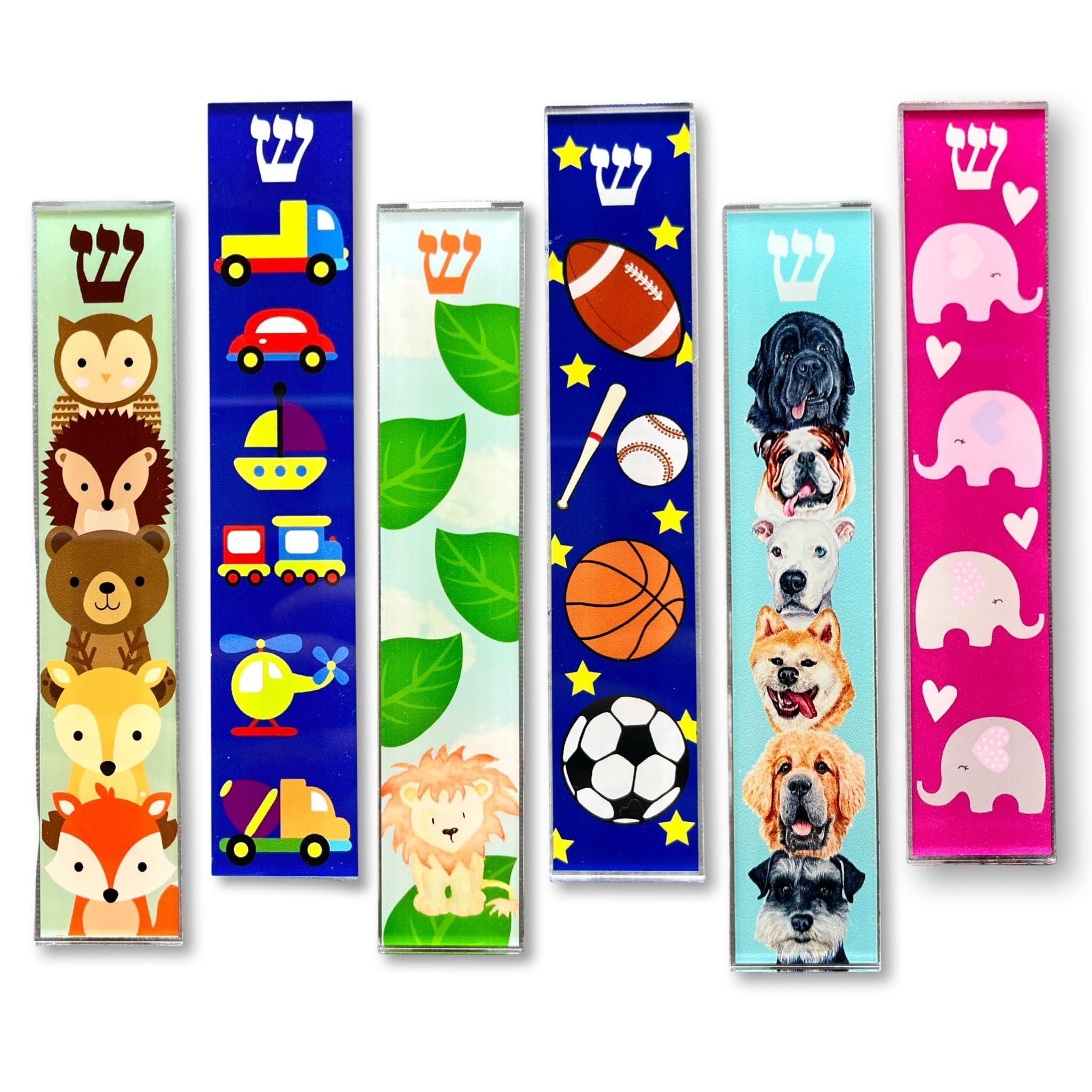 Lea Joelle Handmade Children\'s Mezuzahs, Scroll Cases, Jewish Hebrew Baby Naming, Newborn Bris Gift, Optional Kosher Scroll