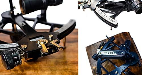 Sailor\'s Art Sailor\'s Art C.Plath Antique Look Nautical Sextant 1712 9\" Made for Mariners, Surveyors,Home Decor