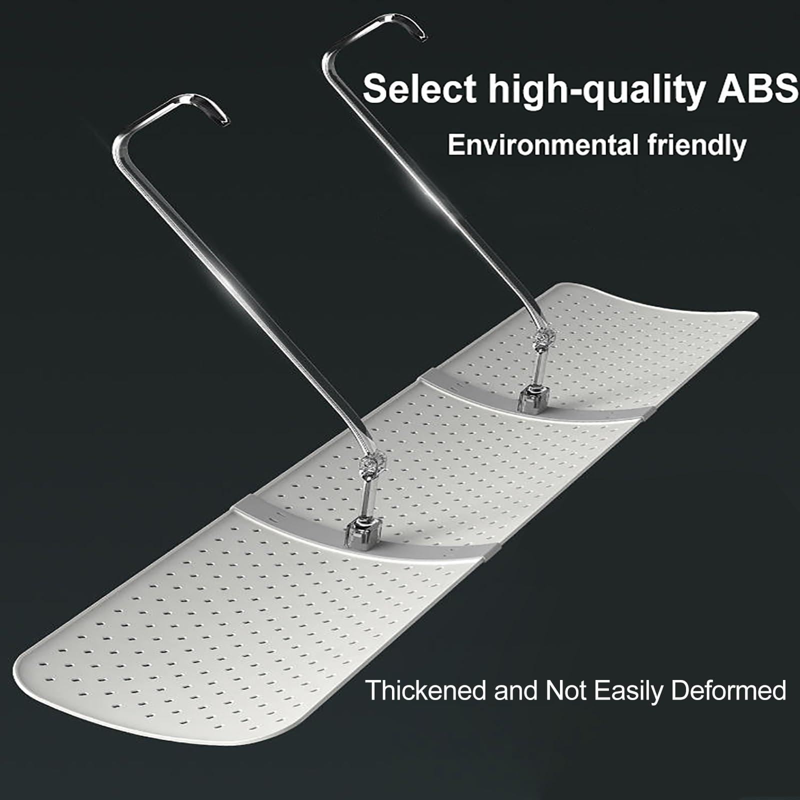 XRRJFYH XRRJFYH Adjustable Air Conditioner Deflector, Flow Deflector, Adjustable AC Air Deflector, Vent Deflectors (Color : Gris)