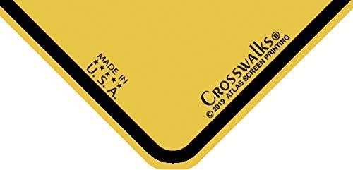 CROSSWALKS CROSSWALKS Moose Silhouette 12\" X 12\" Aluminum Sign (X372)