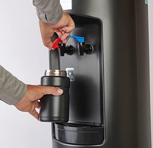 Aquverse Aquverse Commercial Grade Top-Loading Hot & Cold Water Cooler Dispenser, Black | NSF and UL/Energy Star Certified (A3000-K)