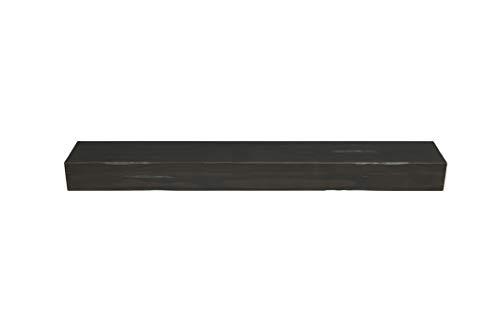 Pearl Mantels Pearl Mantels 412-48-20 The Shenandoah 48-Inch Shelf/Mantel Shelf Espresso Rustic Distressed Finish