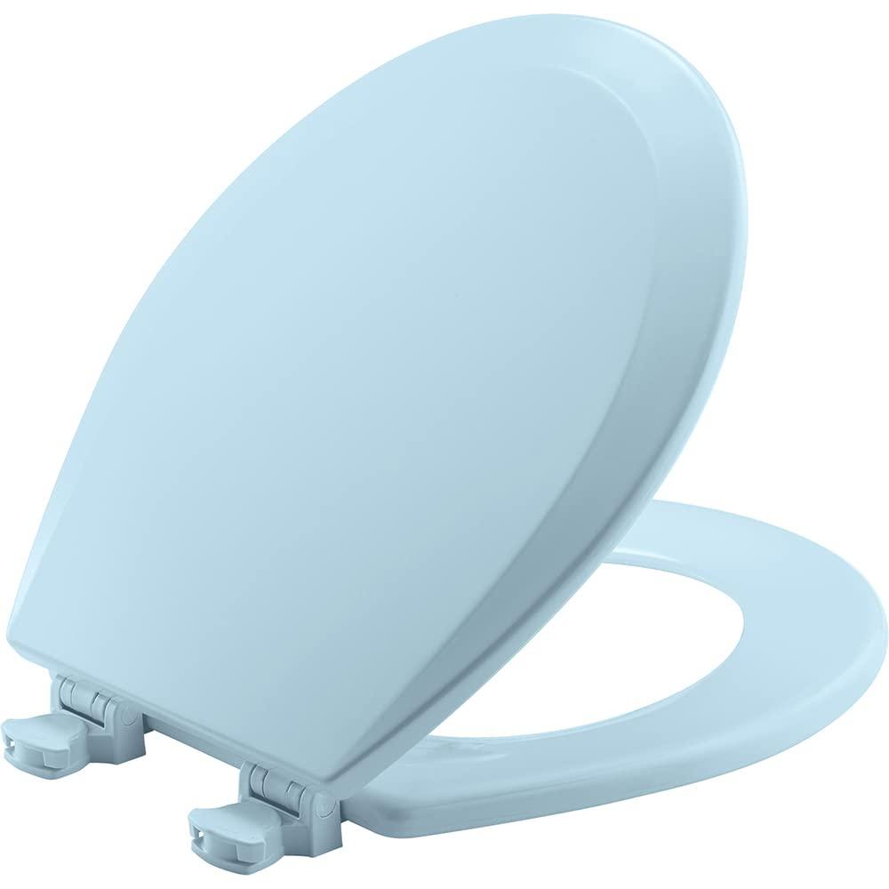 Bemis Bemis 500EC 464 500EC464 Toilet Seat, 1 Pack Round, Dresden Blue