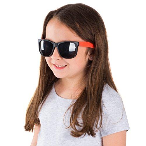 Funny Party Hats Funny Party Hats Neon Party Supplies - Fedora Party Hats with Party Sunglasses - Gangster Party - 24 Pc Set