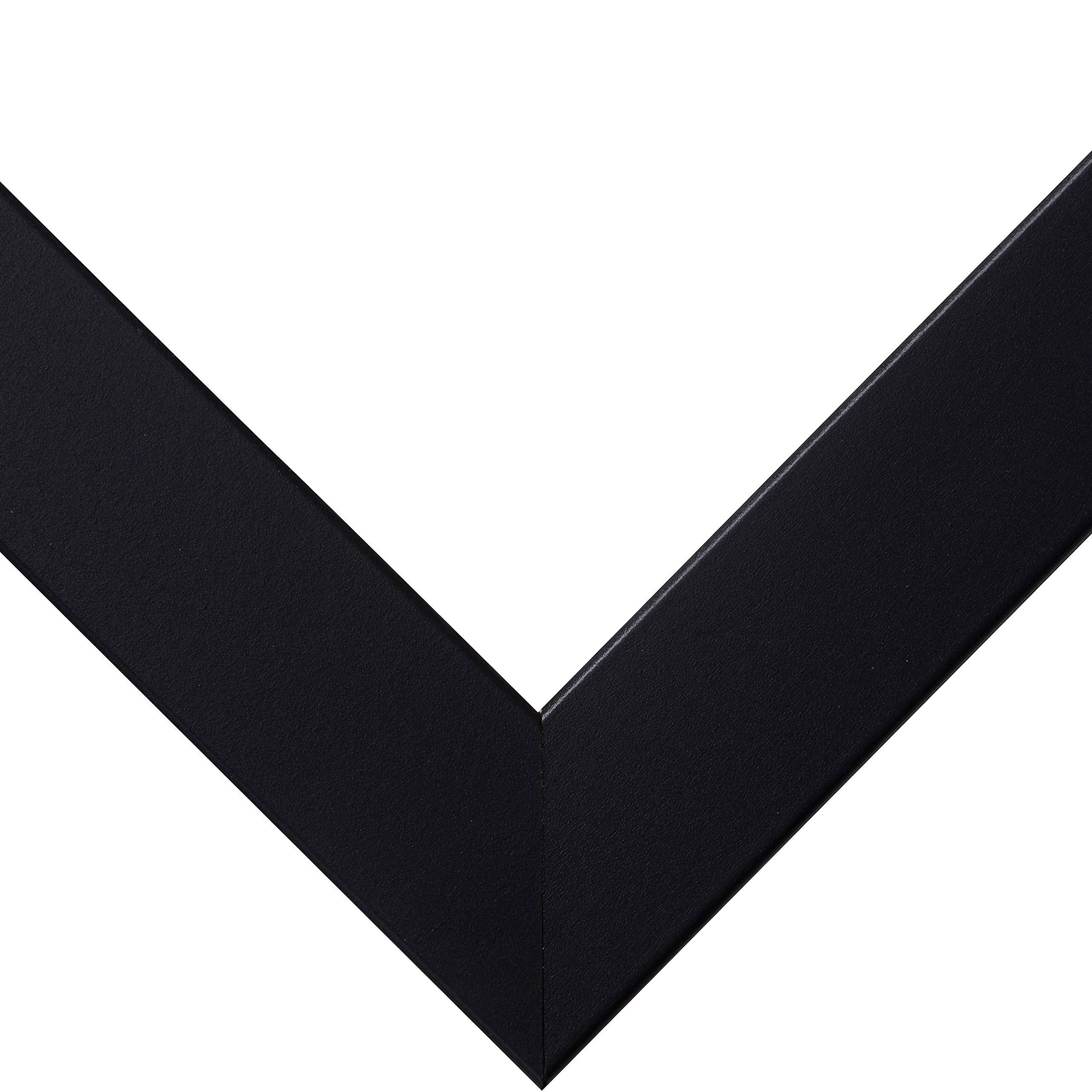 Craig Frames Craig Frames Essentials, Modern 1 Inch Picture Frame, 24 x 36 Inch, Black, Set of 4