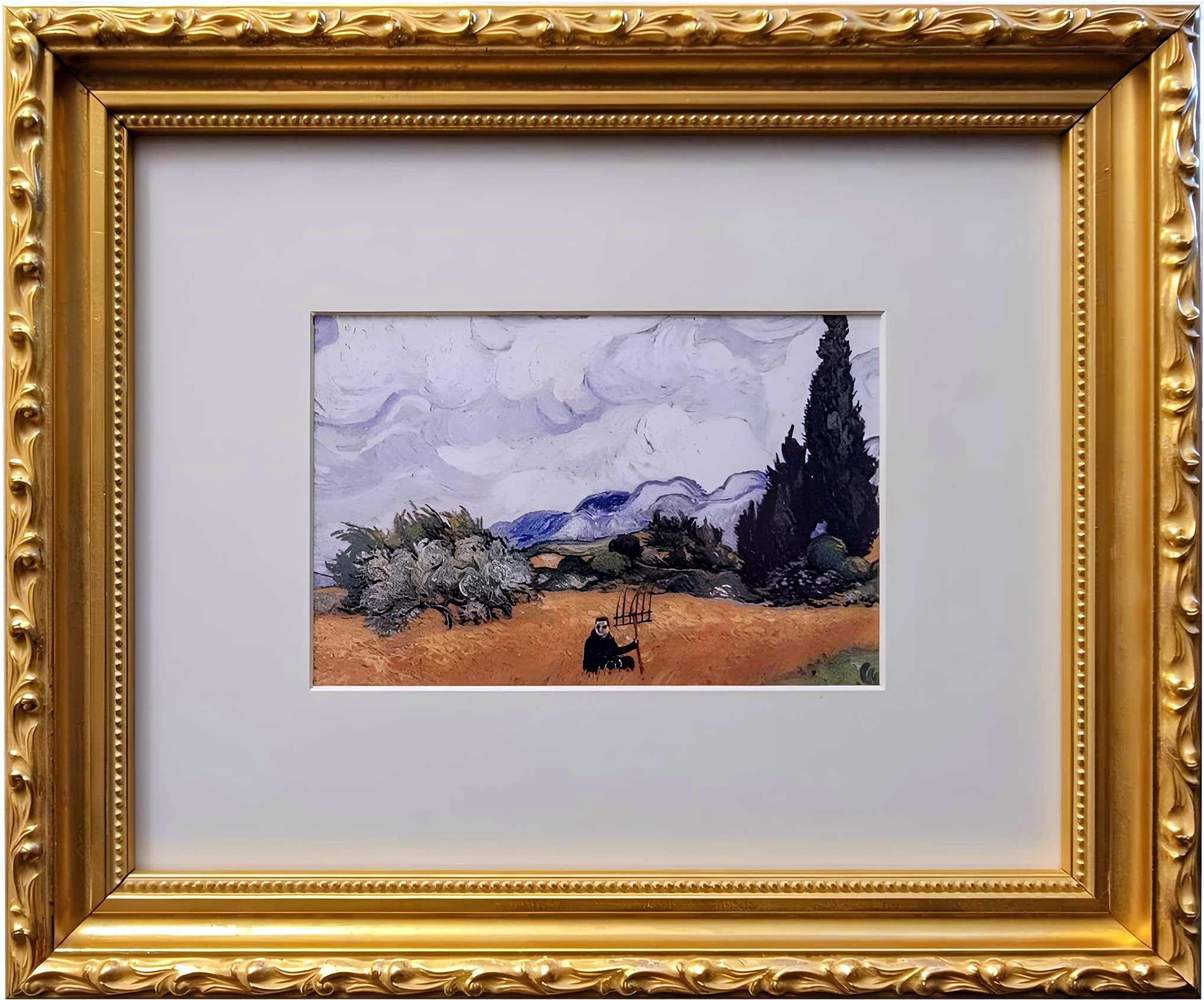 Poster Palooza Poster Palooza 18x24 Frame Gold Ornate Traditional Solid Wood Picture Frame | 1.125 Inch Moulding Width | with UV Acrylic Plexiglass, Foam Board Backing & Hardware Included