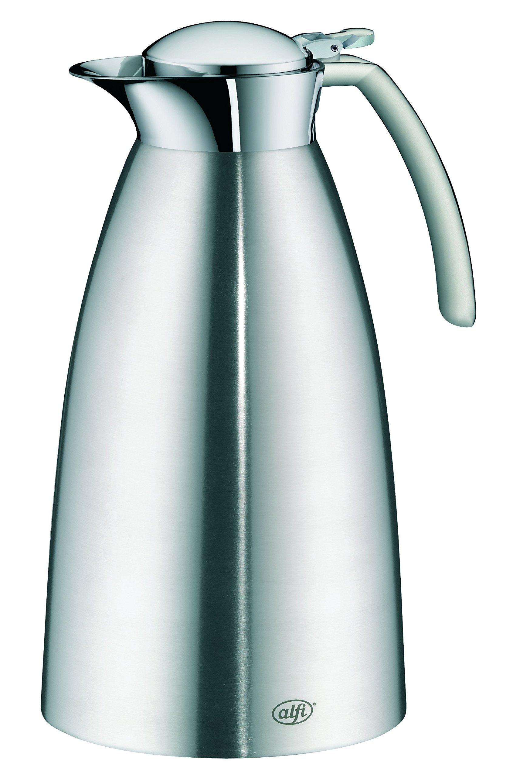 Alfi Alfi Gusto 1.5 L Top Therm Vacuum Insulated Stainless Steel Thermal Dispenser Carafe, Metallic