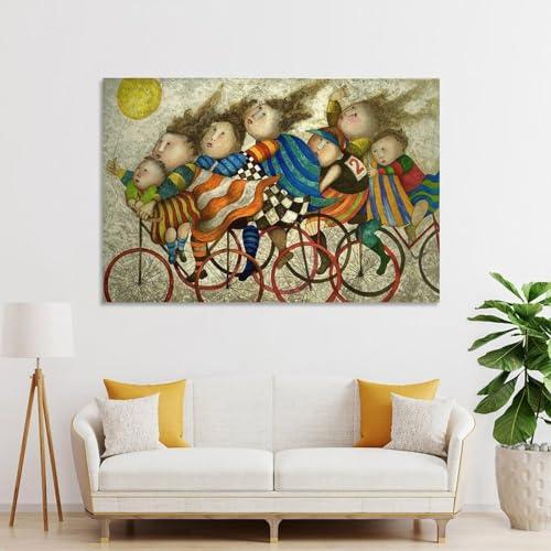 PANER PANER Graciela Rodo Boulanger Prints Paintings Journee A La Campagne Poster Decorative Painting Canvas Wall Art Living Room Posters Bedroom Painting 24x36inch(60x90cm), Unframe-style