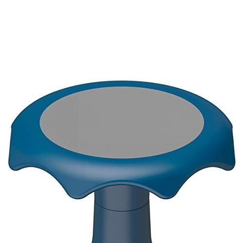 Hokki Hokki VS America Stool, Flexible Ergonomic Seating Stool for Kids and Adults, 15" Seat Height, Blue