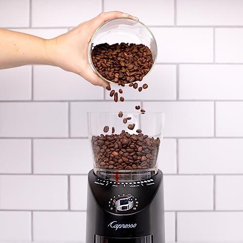 Capresso Capresso Infinity Plus Conical Burr Grinder, Black