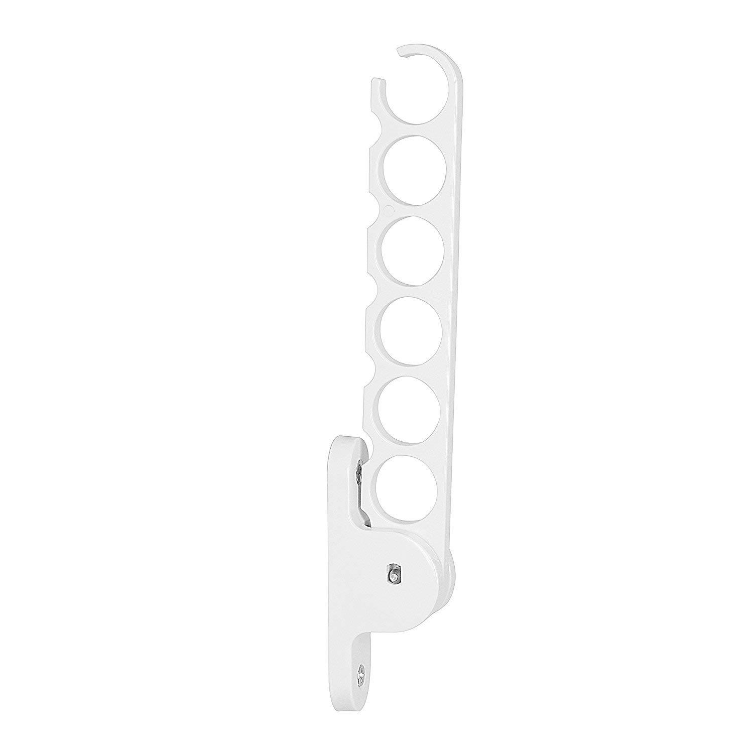 Spectrum Diversified Spectrum 35000 Diversified Wall Mount Hanger Holder Closet Organizer, White