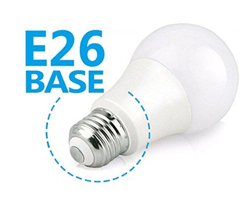 Bulbright LED Light Bulb A19 9W (60W Equivalent), 4000K Neutral White, 830 Lumens, Medium Screw Base E26, Standard Light Bulb (4000K-Neutral White, Pack of 3)