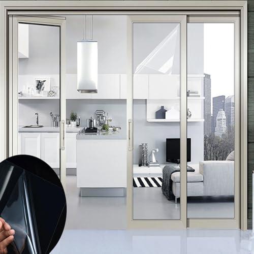 MAKIOTEKO 4mil Clear Window Security Film Safety Window Film Shatterproof Film for Glass Windows Switchable Glass Film for Home Office,24inch x 33feet(Customizable Size)
