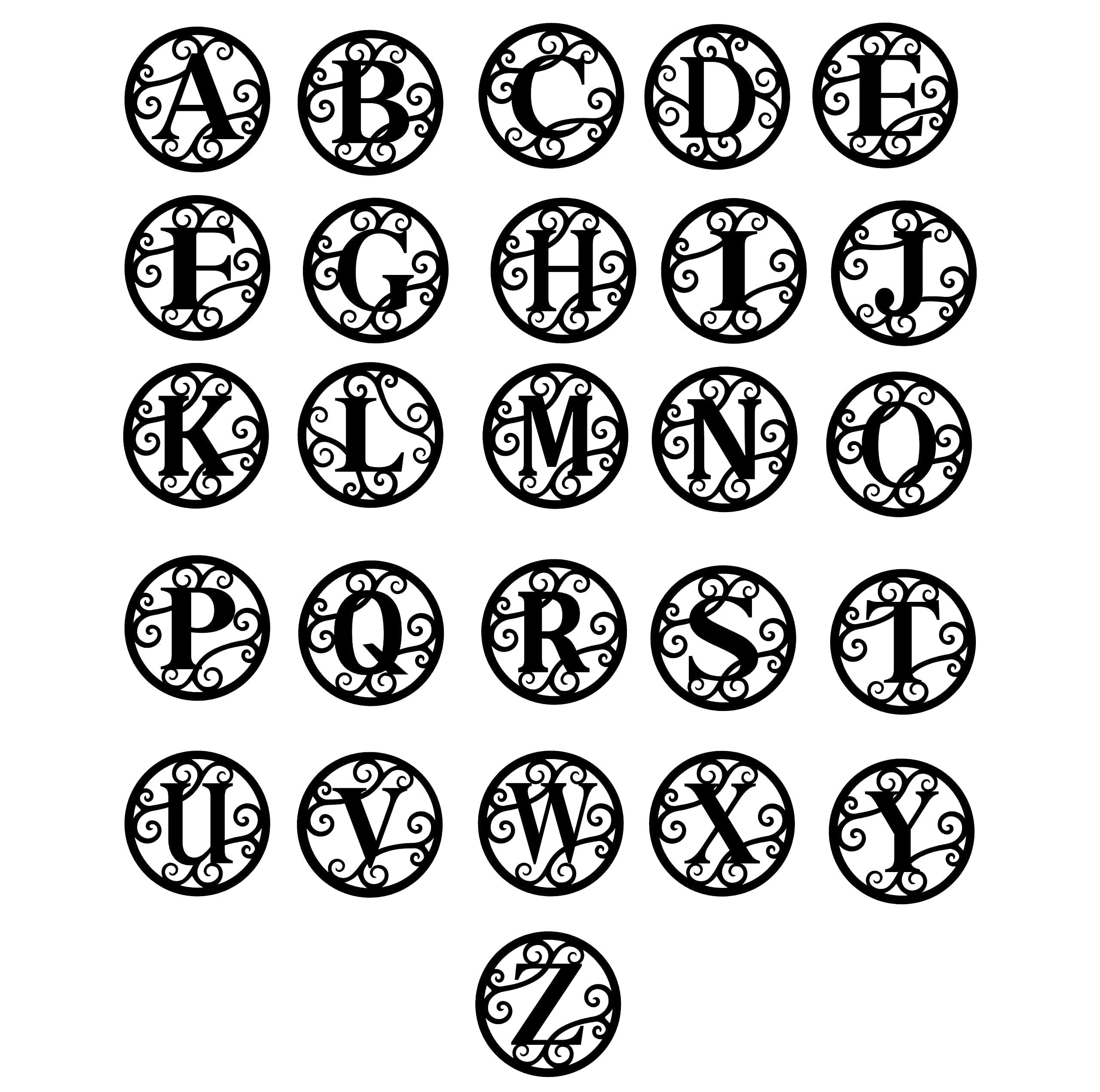 Zmetalz Personalized Family Name Sign, Custom Metal Monogram Sign, Home Decor, Wedding Gift, Rustic Sign (12 inch, oil rub bronze)