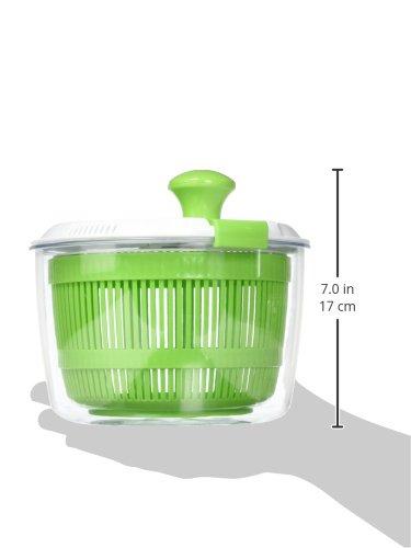 Cuisinart Cuisinart Salad Spinner Bundle- Large 5qt & Small 3qt Capacity Bowls With Spin Knobs To Wash, Spin & Dry Salad Greens, Fruits & Vegetables