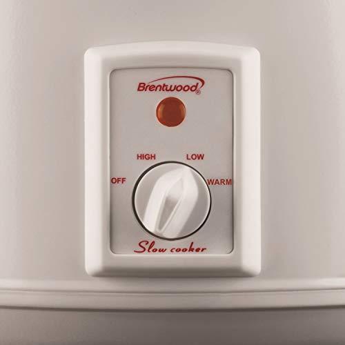 Brentwood Brentwood Slow Cooker, 8 Quart, White