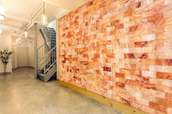 HSB Himalayan Pink Salt Blocks 8x4x2 Salt Bricks Build Salt Wall Panel Home decor Improvement Pack of 10