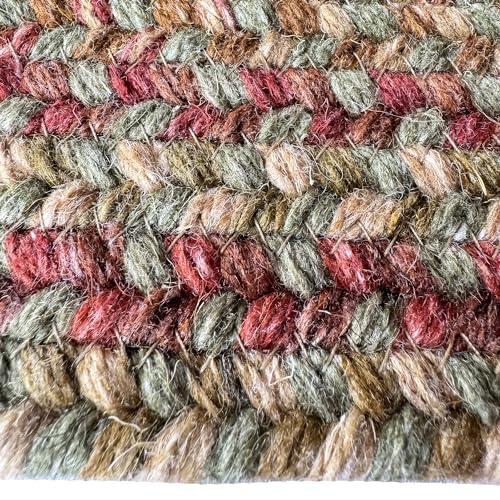 Capel Capel American Heritage Foliage 4' 0" X 6' 0" Oval Braided Rug