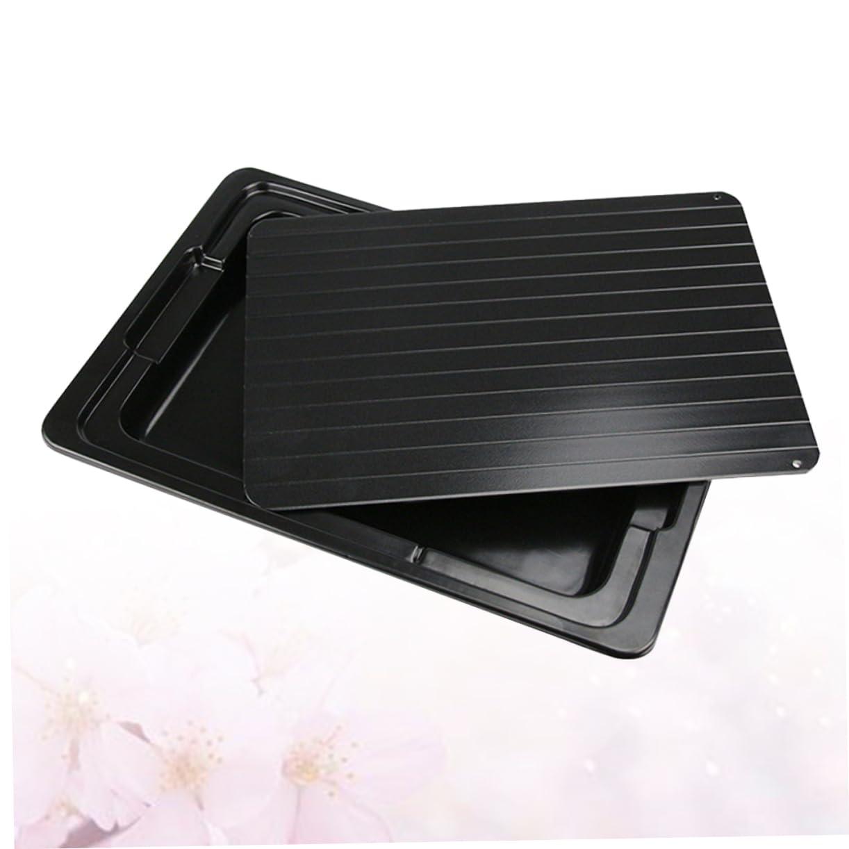 BRIGHTFUFU BRIGHTFUFU Quick Defrosting Tray for Meat Defrosting Tray for Food Aluminum Defrosting Board Kitchen Tools