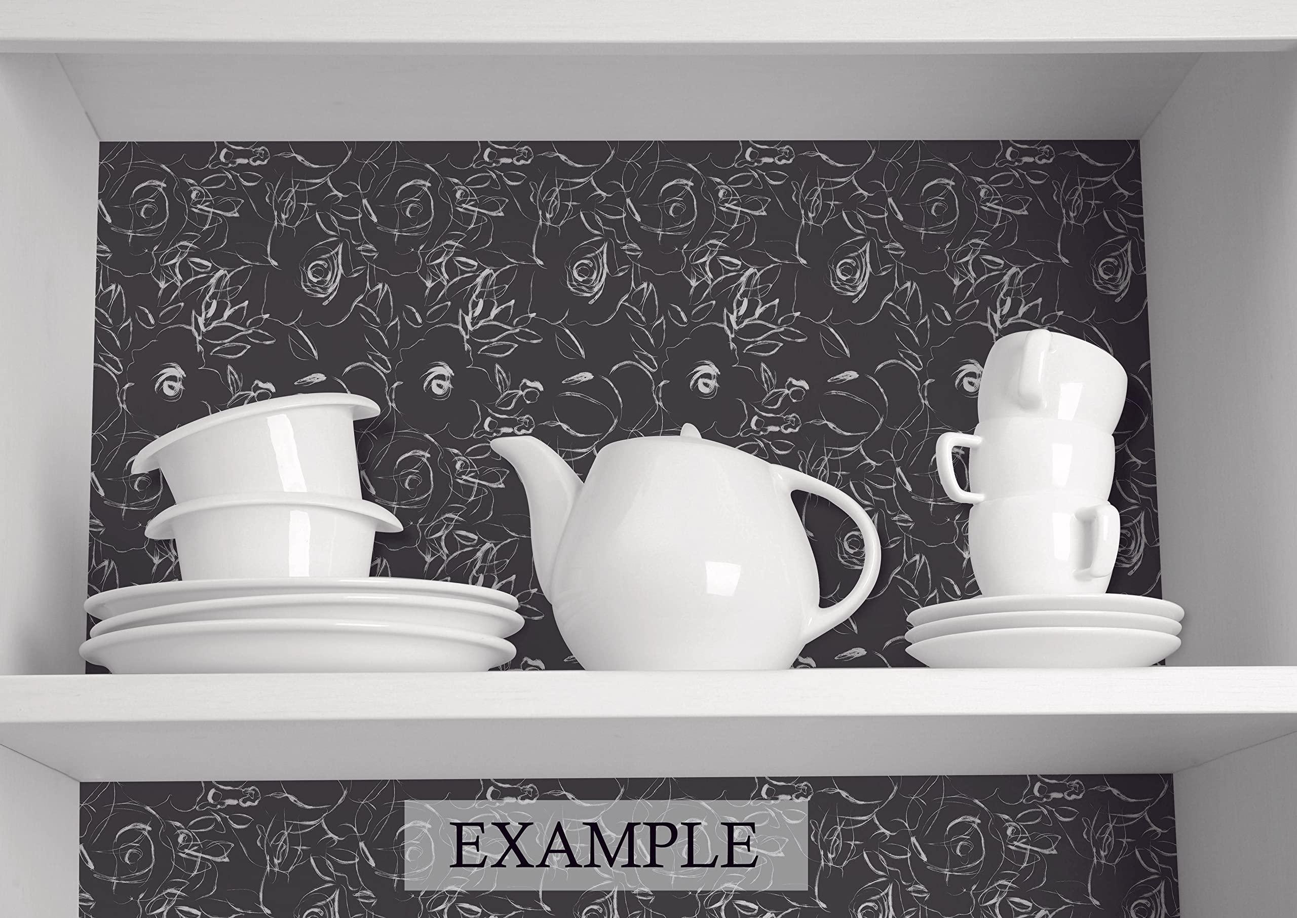 James and Colors Gold Cream Celestial Contact Paper | Shelf Liner | Drawer Liner | Peel and Stick Paper 1368 12in x 24in (2ft)