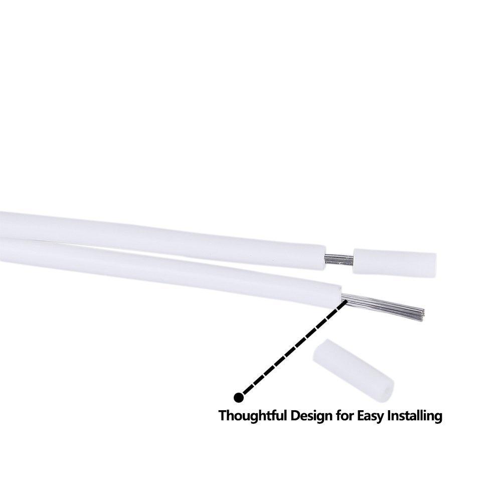 YiLighting Supplier (Pack of 10) Mini Bi-Pin Socket up to 75 Watts Ceramic Body for LED Halogen Light Bulbs with Base GU5.3, G4, MR11, MR16