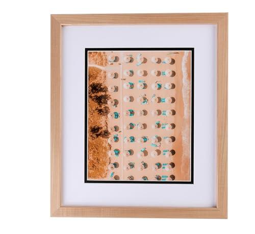 ArtToFrames ArtToFrames 12x18 inch Hard Maple 1.5 inch tall Picture Frame with 2 Inch Single Chestnut Mat, SingleMat-82213-410-12x18-119