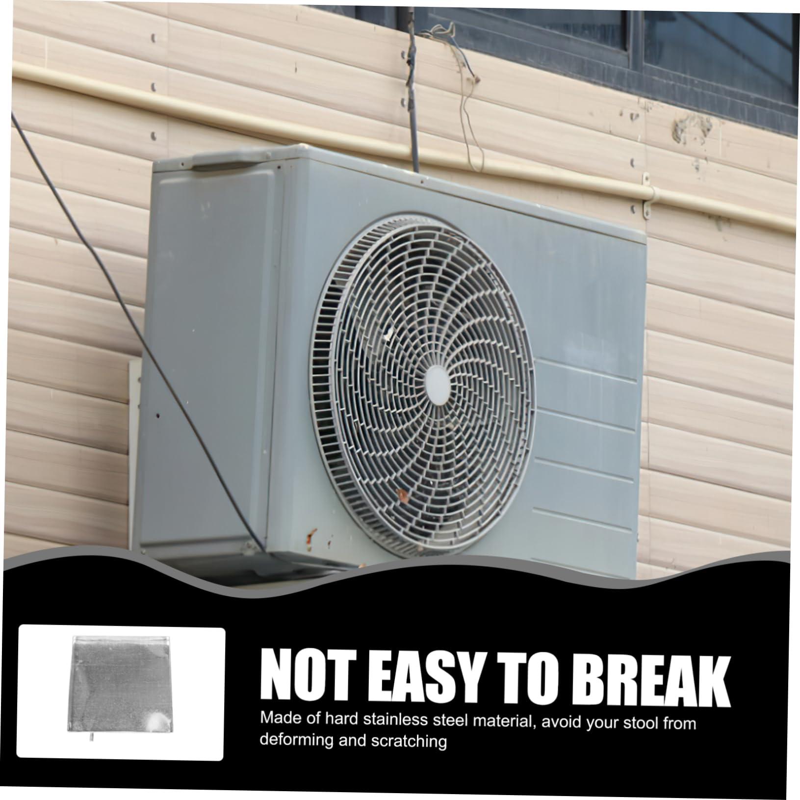 OSALADI OSALADI Air Conditioner Water Tray Drain Tray Refrigerators Washer Machine Drain Pan Air Conditioner Drip Container Washer Tray Drip Pan Metal Tray Water Heater Drain Pan Square Floor Iron