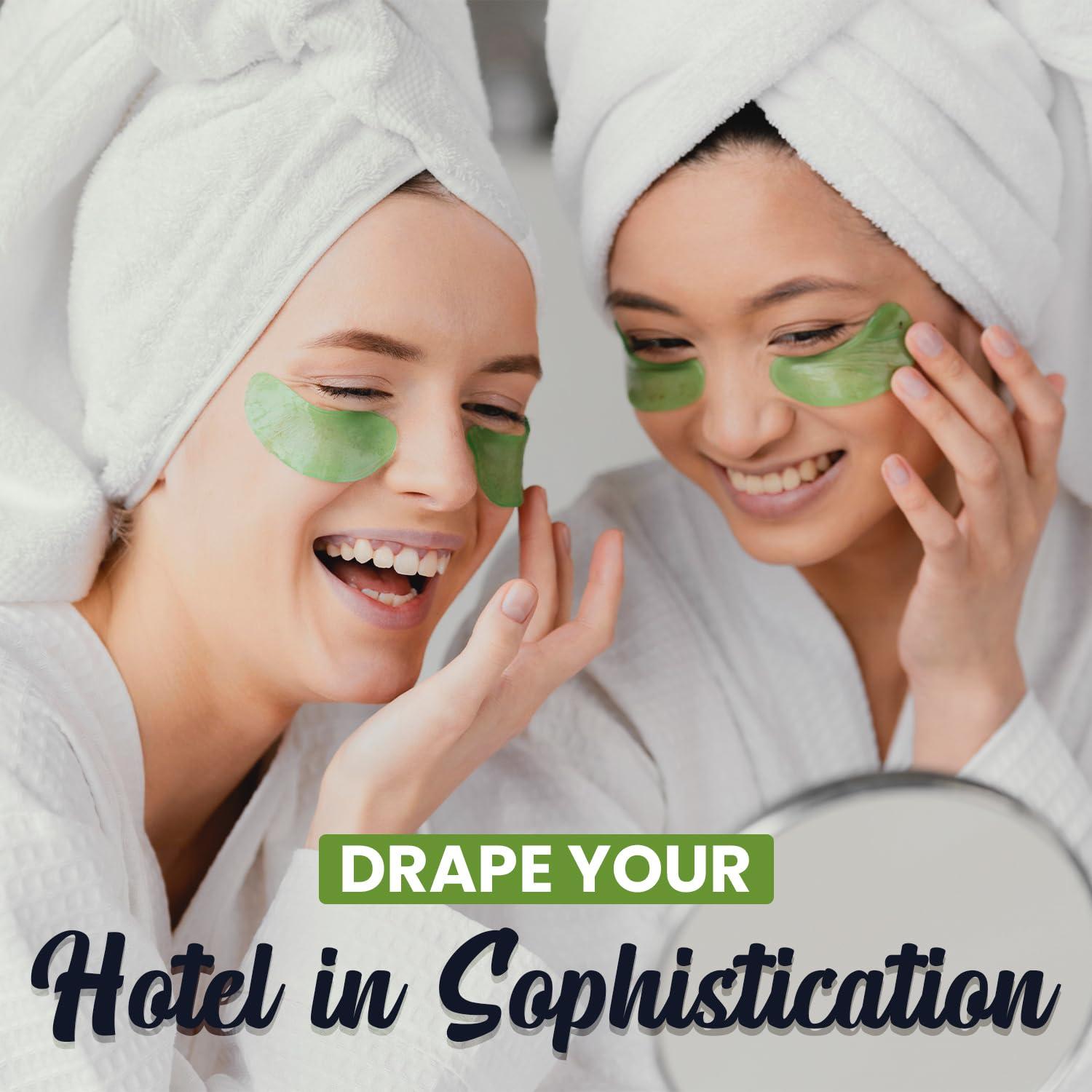 belem belem Luxury 36 White Large Bath Sheets Bulk (30x56) - 100% Cotton Towels - Save $149 in Bulk Bath Towels - Wholesale Towels in Bulk - Salon White Towels, Spa Towels and Gym Towels