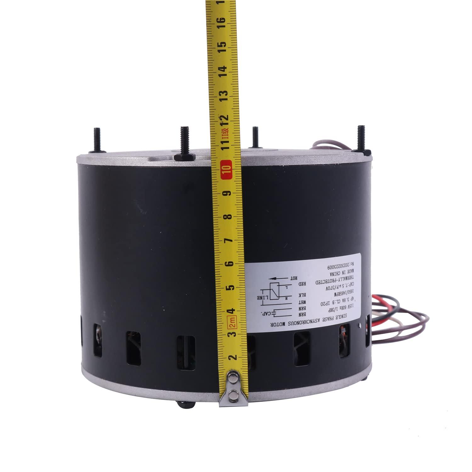 WQSING WQSING Condenser Motor 1468B3239 Compatible with Coleman Mach Air Conditioner Fan Motor 20513 9002 9003 9013 9014 9022 9023 9024 9032 9033 9034 9201 9202 9203 9204 115V 1/3 HP