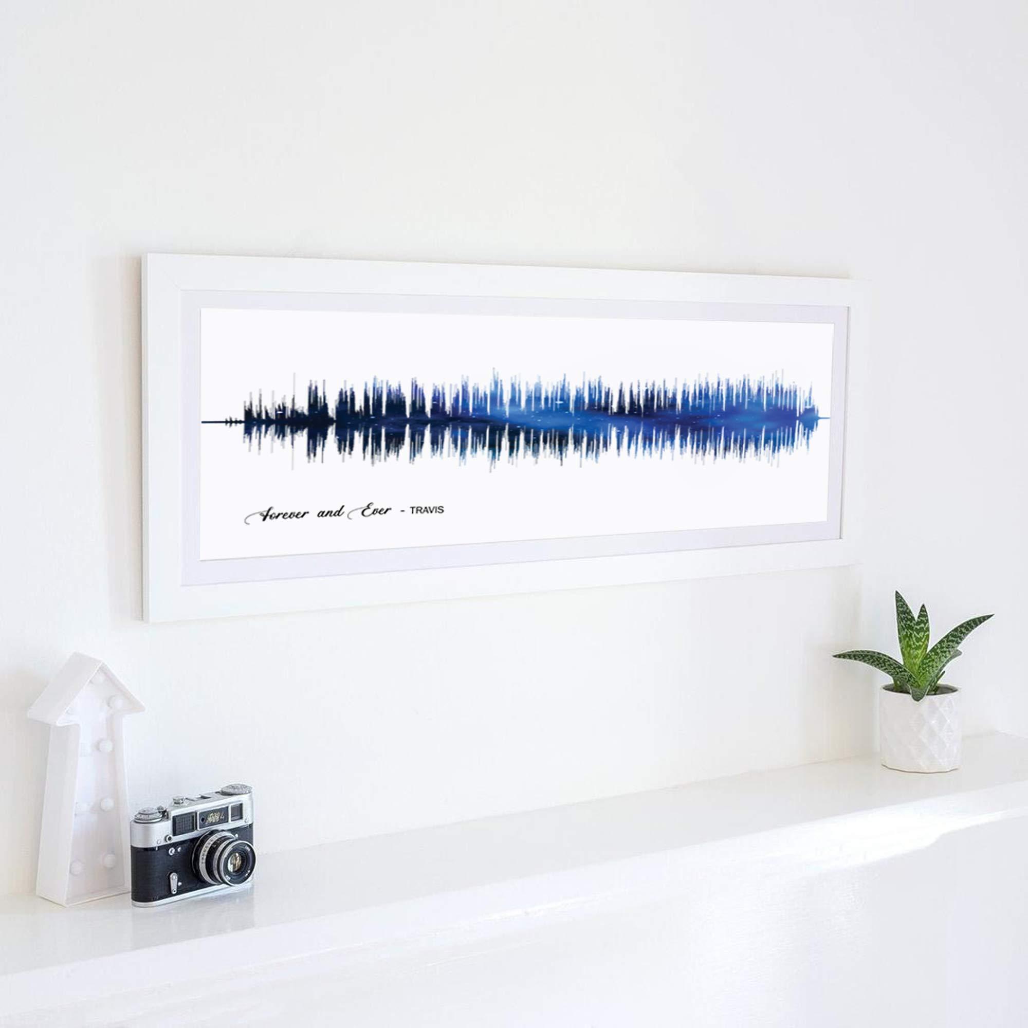 Canvas Art USA Washing Away by Richard Silver - 21\" x 30\" Framed Canvas Art Print - Black Frame - Ready to Hang