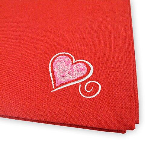 DII DII Solid Pastel Napkin Set Cotton, Machine Washable, 20x20 Inch, Aqua, 6 Count