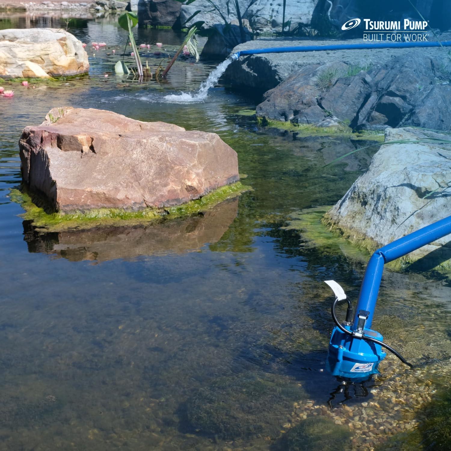 Tsurumi Tsurumi Pump HS2.4S 2\" 1/2HP Submersible Trash Pump