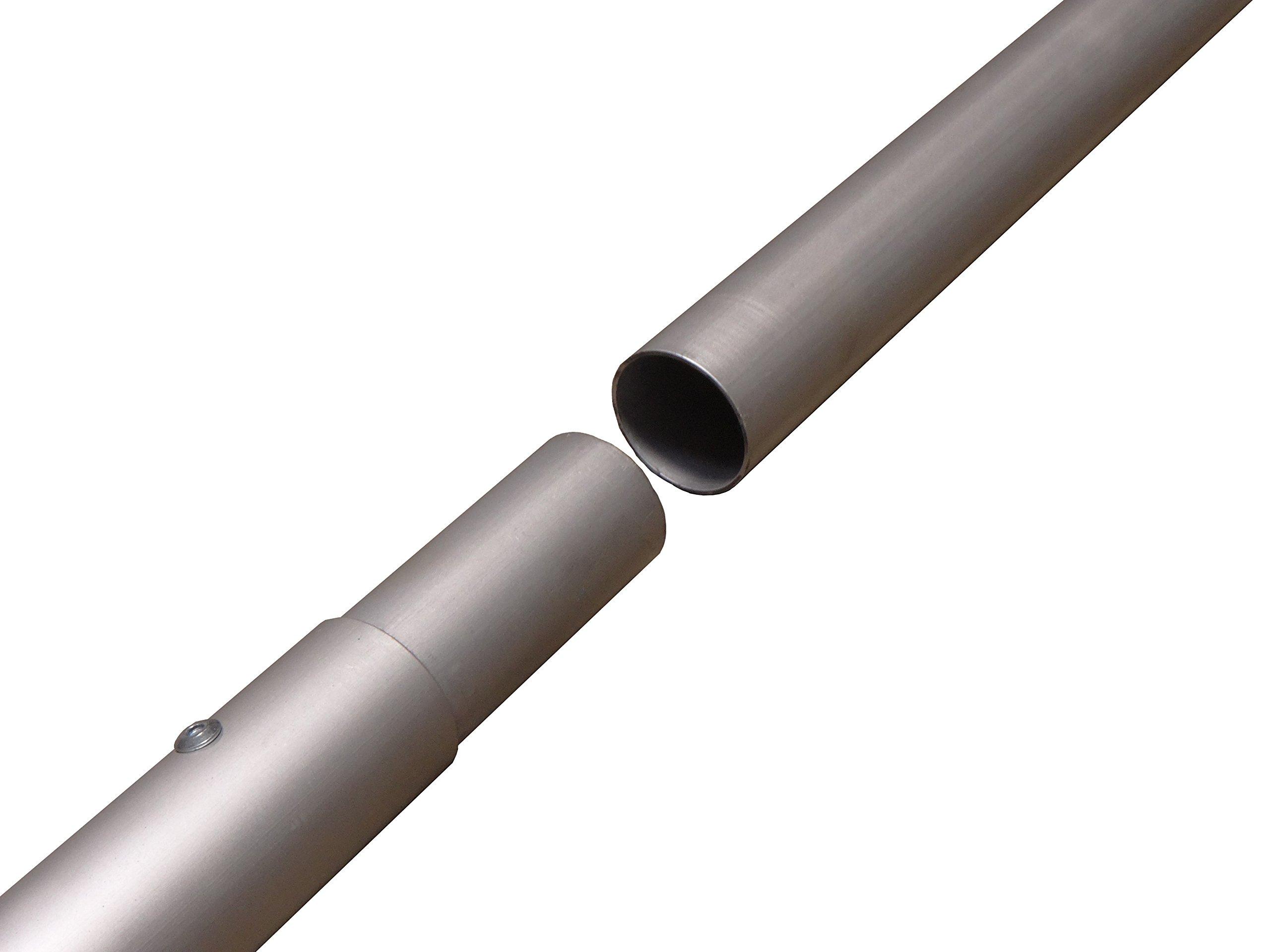 OnlineEEI OnlineEEI 8 Foot Tall Fixed Height Portable Pipe and Drape Backdrop Kit 8ft x 10ft (No Drapes)