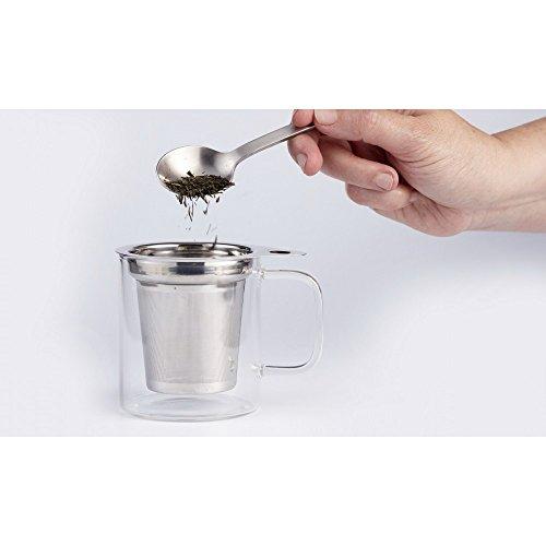 B. BRILLIANT Brilliant - Jasmine Tea Mug and Stainless Steel Infuser with lid and Handle