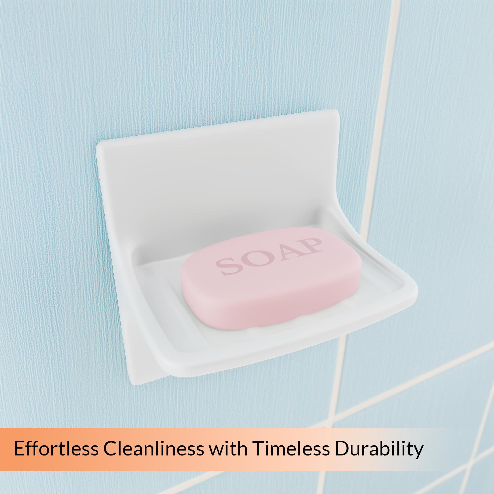 ProPlus PROPLUS CERAMIC SOAP DISH, GROUT-IN