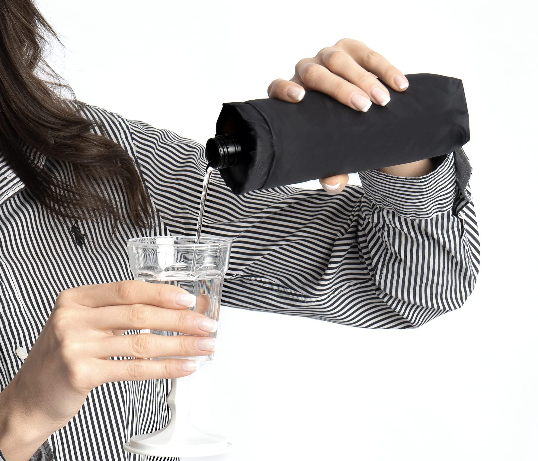 Binocktails Binocktails Bev-Brella Umbrella Flask - Holds over 13 oz. (390 ml) - The largest capacity umbrella flask available