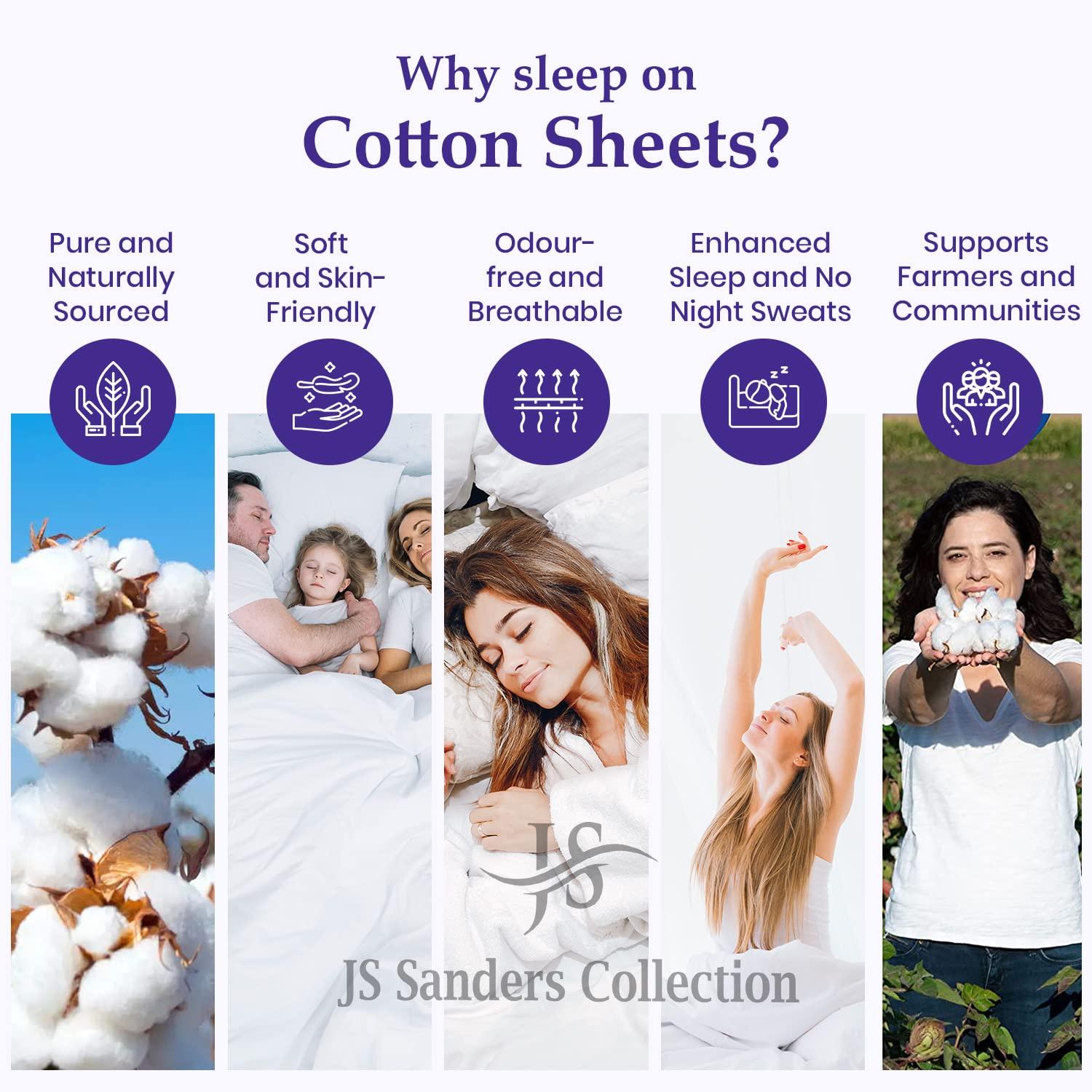 CASA LINEN CASA LINEN Family King 120X80 Size 4pc Bed Sheet Set 800 Thread Count Luxury Softest Bedding Sheet Set Upto 15\" Deep Pocket 100% Egyptian Cotton Ivory Stripe