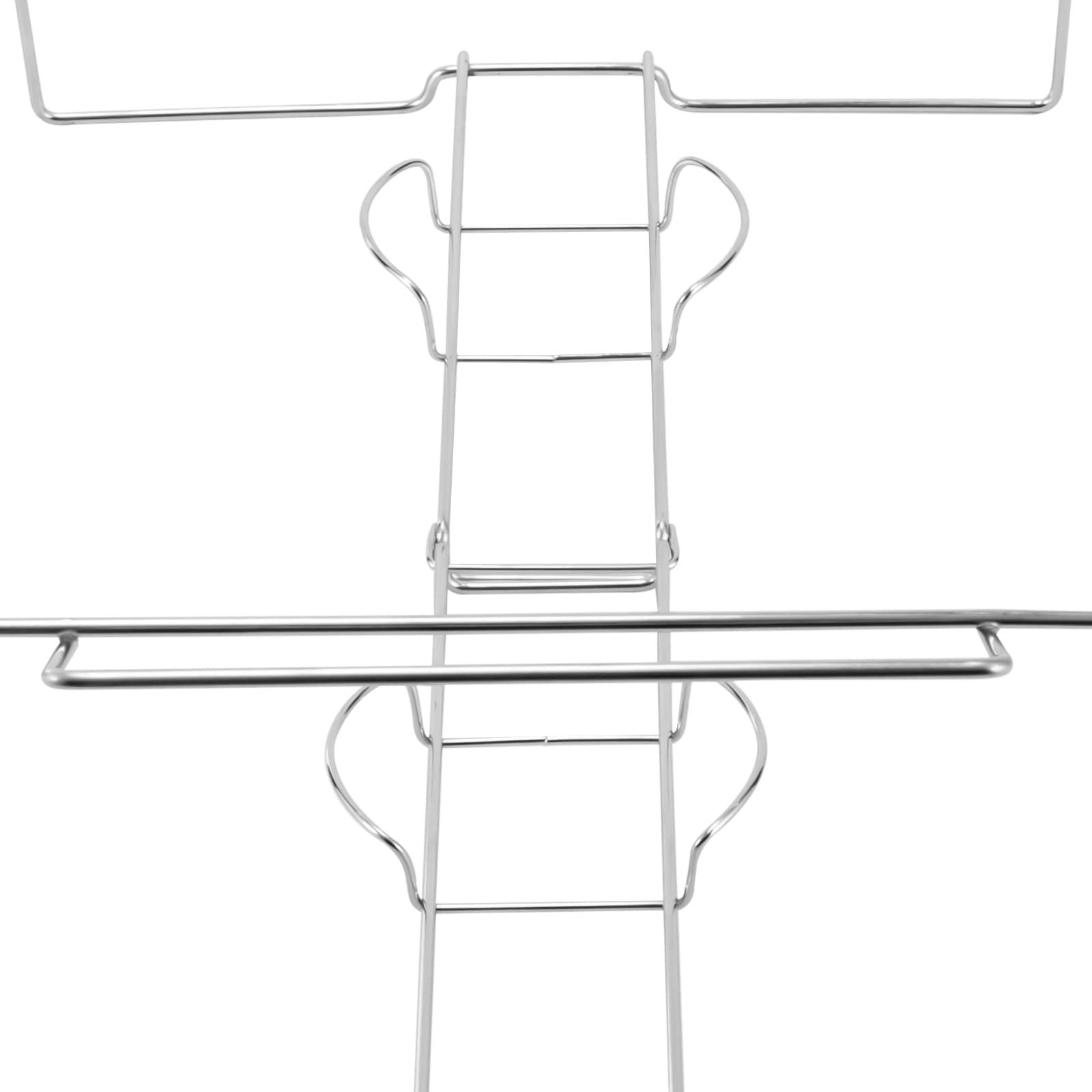 WUSILILU WUSILILU Chafing Wire Rack, 24 Pack Full Size Foldable Iron Racks Buffet Stand Racks Holder for Dish Serving Trays Food Warmer Catering Supplies for Parties