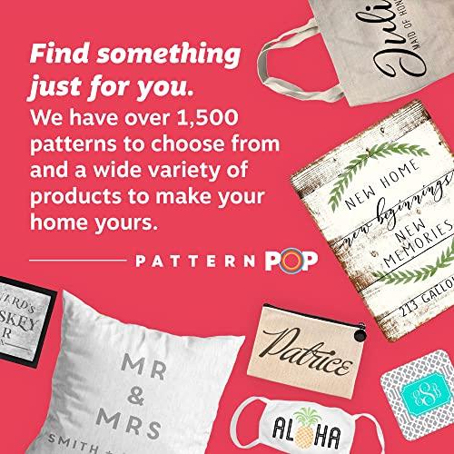 Pattern Pop Personalized Chalkboard Bunco Babes Meet Here Metal Room Sign (8x12 Inches)