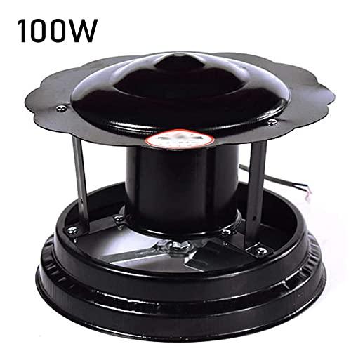 UZIAH UZIAH Chimney Fan, 50W/60W/100W Fireplace Exhaust Fan, Chimney Smoke Evacuator Flue Fan Chimney Draft Inducer Chimney Exhaust Fan for Fireplace,100w